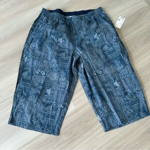 NEW Uniqlo Reyn Spooner Blue Half Pants Capris XXL